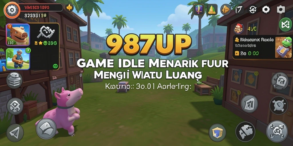 Tampilan gameplay 987UP yang mengasyikkan dan penuh warna.