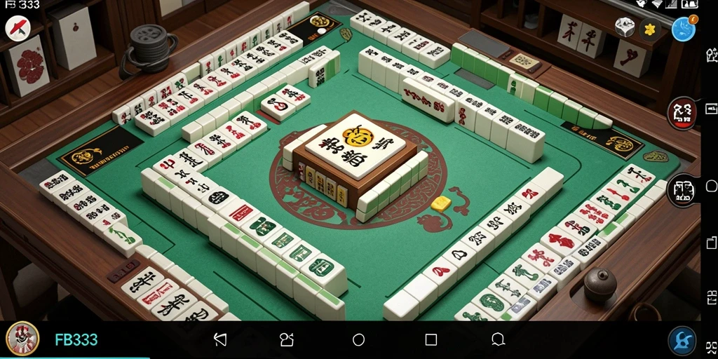 Tampilan menarik dari gameplay Mahjong di FB333 yang menantang dan seru.