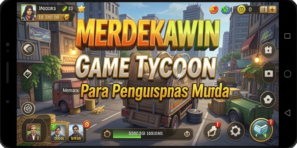 Tampilan gameplay <strong>MERDEKAWIN</strong> yang seru dan menantang.