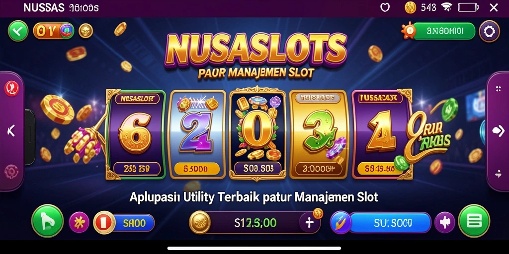 Tampilan antarmuka aplikasi NUSASLOTS saat mengelola slot secara efisien.