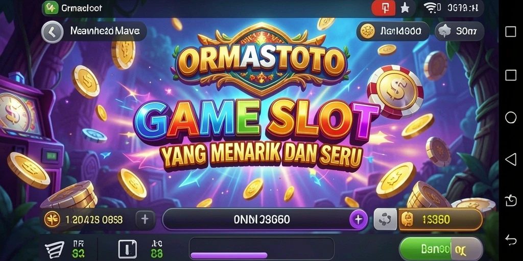 Tampilan menarik gameplay Slot di ORMASTOTO.
