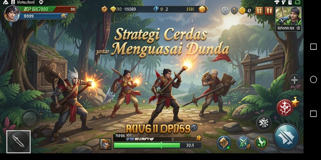 Tampilan gameplay RP6789 yang menampilkan strategi dan taktik cerdas.