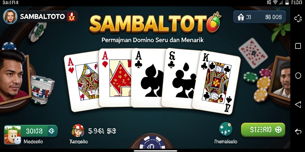 Tampilan gameplay yang seru dalam SAMBALTOTO.